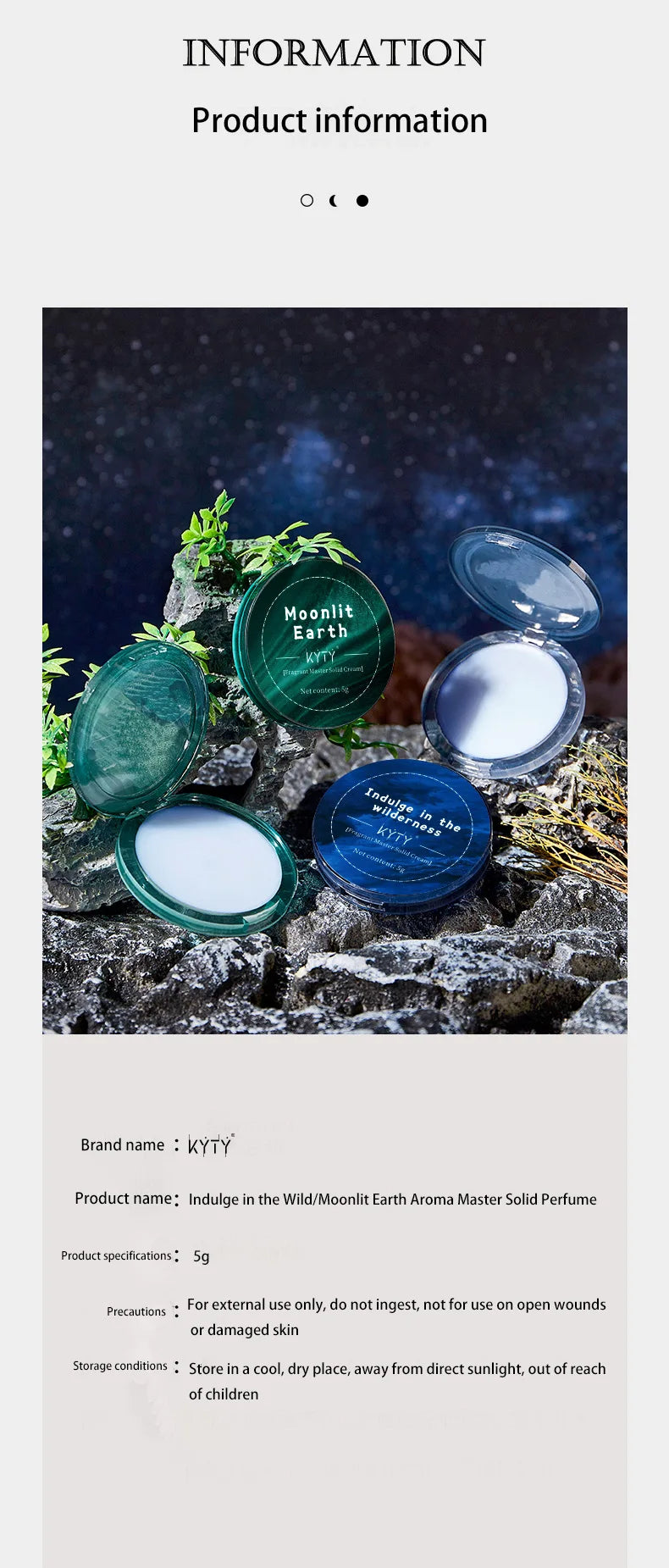 Portable Solid Cologne for Men