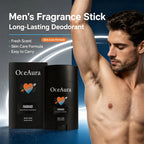 Long-Lasting Men's Natural Deodorant Stick