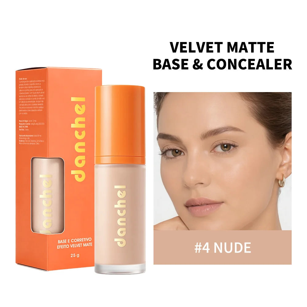 Velvet Matte Liquid Foundation and Concealer