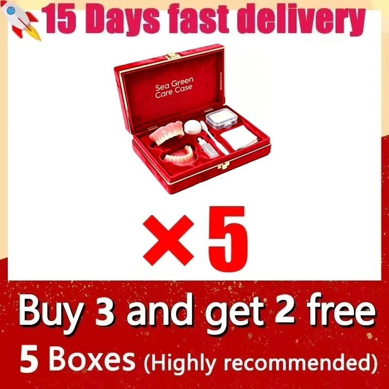 Comfort Fit Silicone Denture Set for Daily Use - 15