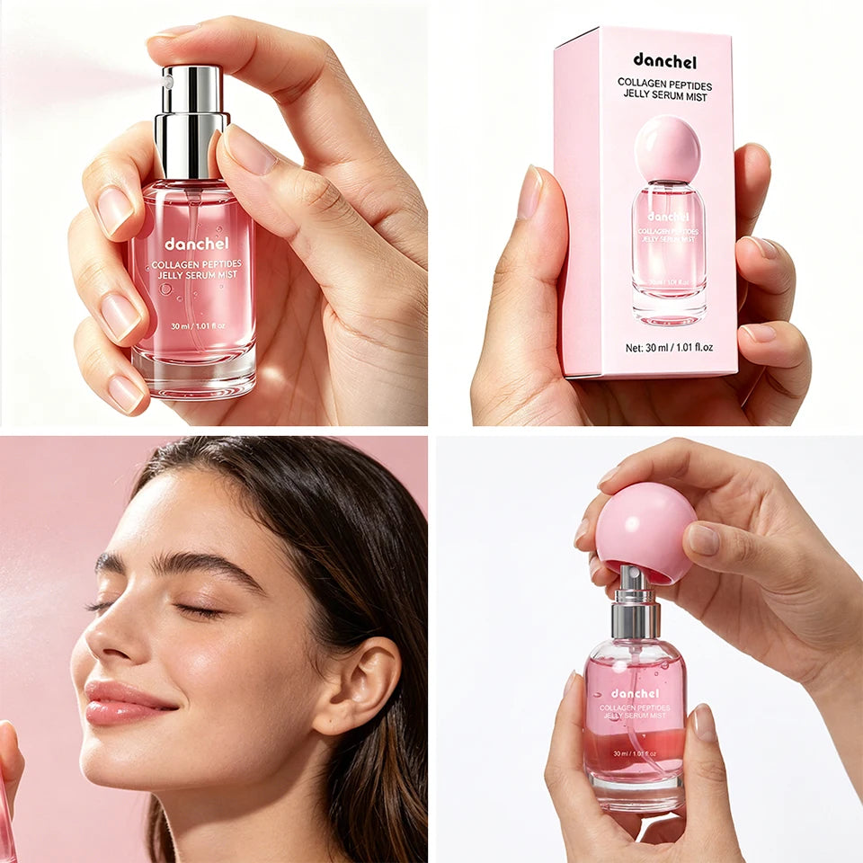 Collagen Peptide Jelly Serum Mist for Deep Hydration and Glow