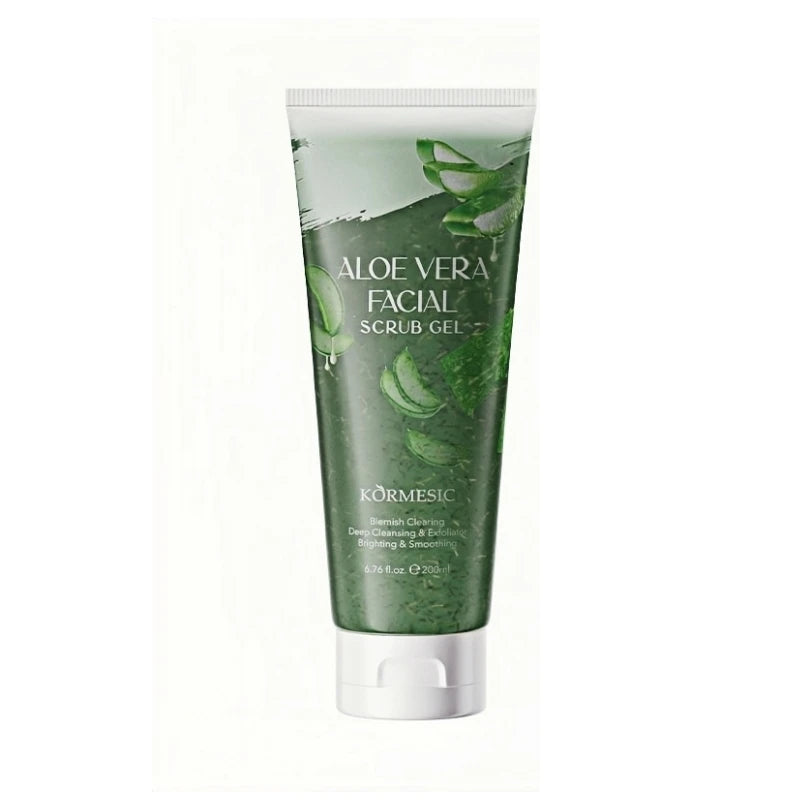 Gentle Exfoliating Facial Scrub Gel for Smooth Radiant Skin