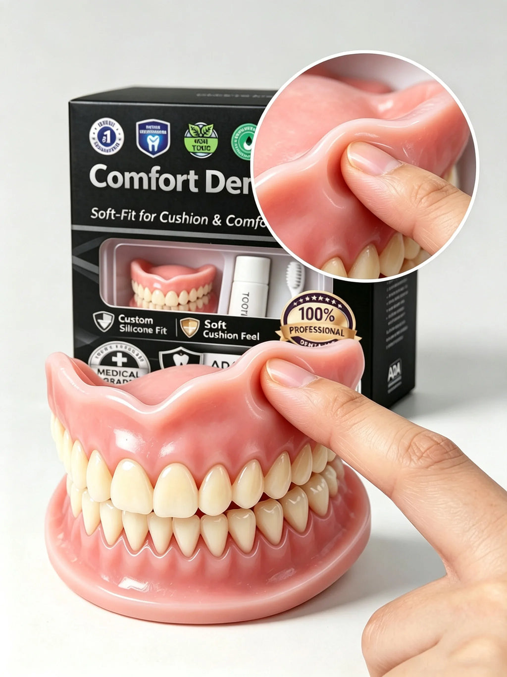 Instant Smile Cosmetic Teeth Veneers