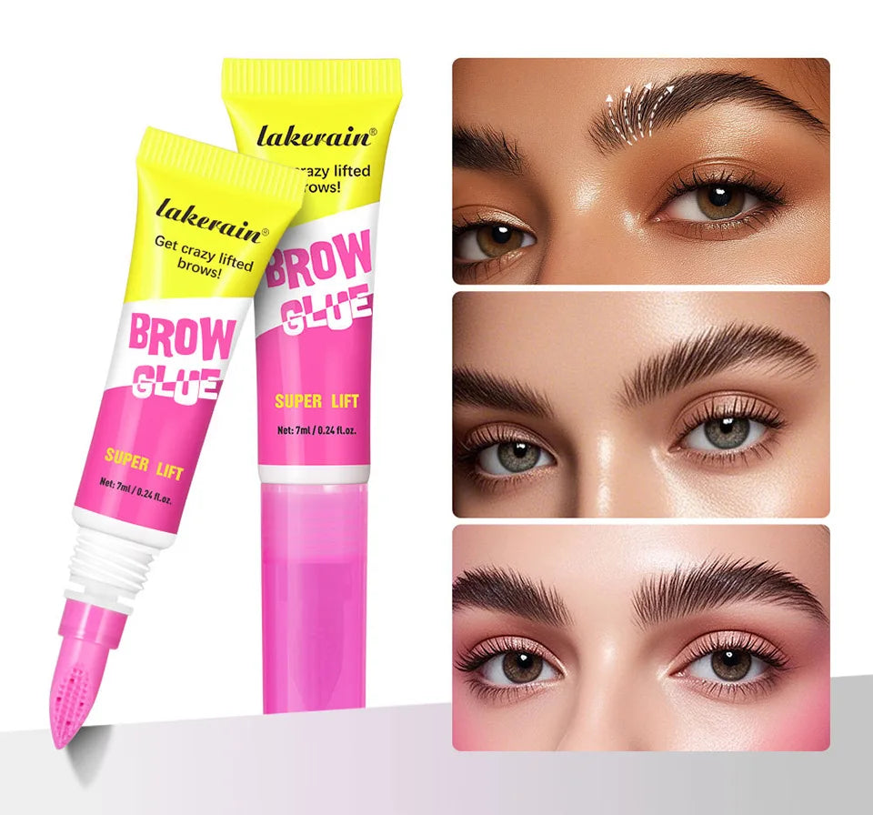 Long-Lasting Eyebrow Lamination Gel with Styling Comb - 11