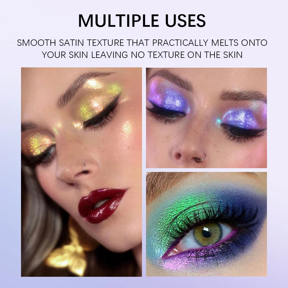 Chameleon Liquid Eyeshadow for Radiant Metallic Makeup - 3