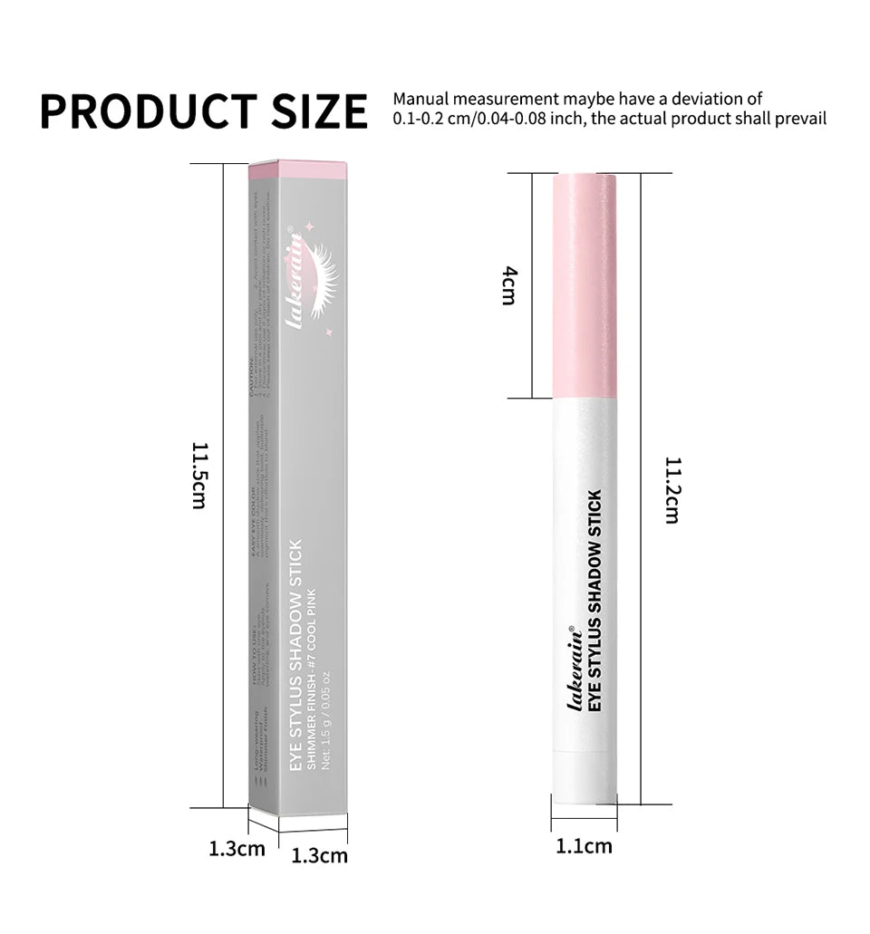 Waterproof Cream Eyeshadow Stick for Long-Lasting Eye Makeup - 14