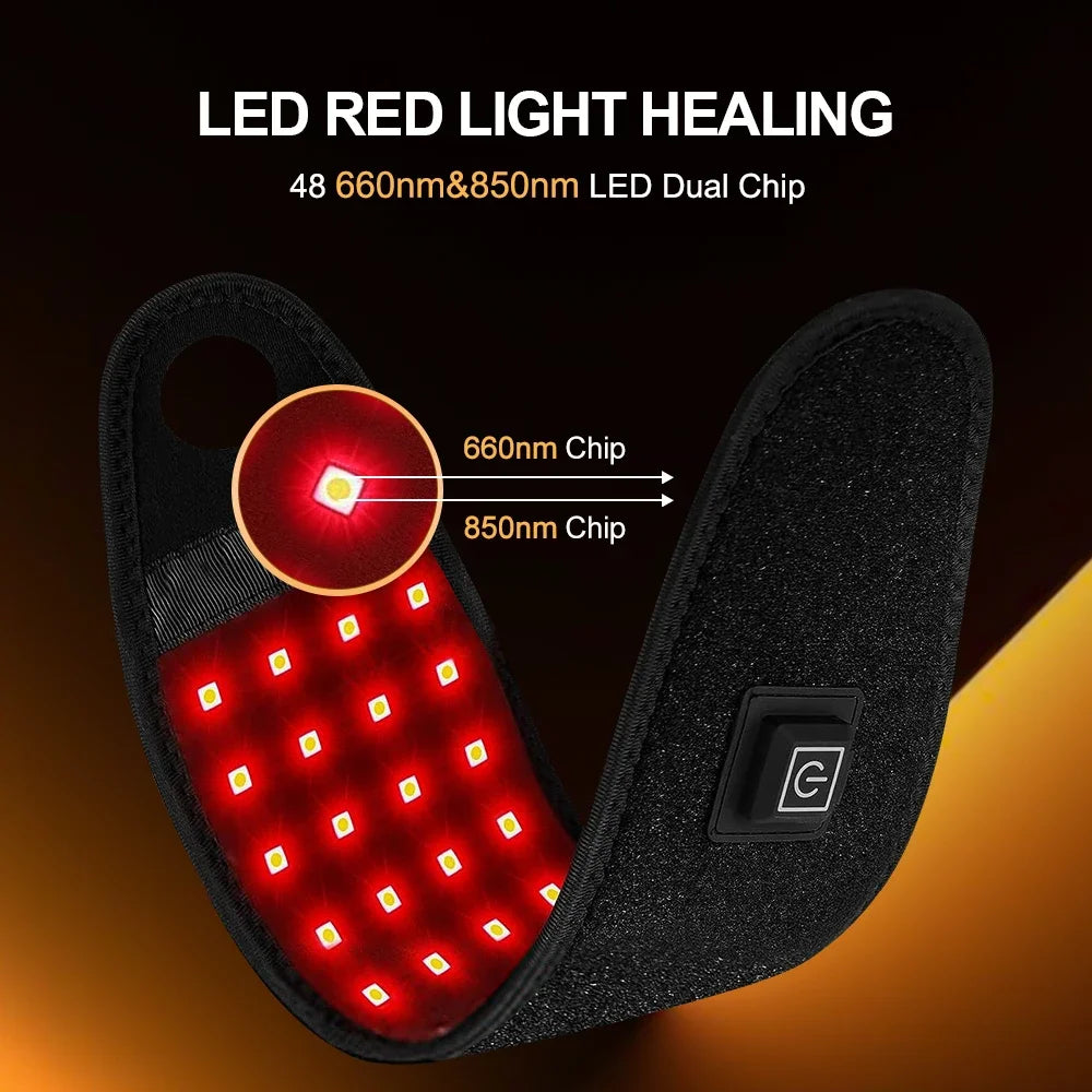 Infrared Red Light Therapy Wrist Brace for Pain Relief - 3