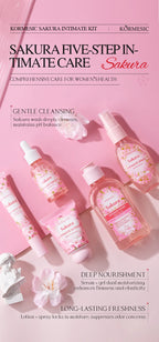 5-Piece Sakura Intimate Care and Hygiene Set