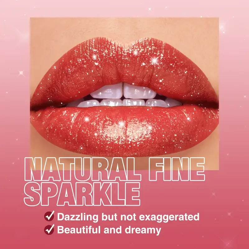 Shimmer Diamond Pearl Lip Gloss for Long-Lasting Shiny Lips - 11