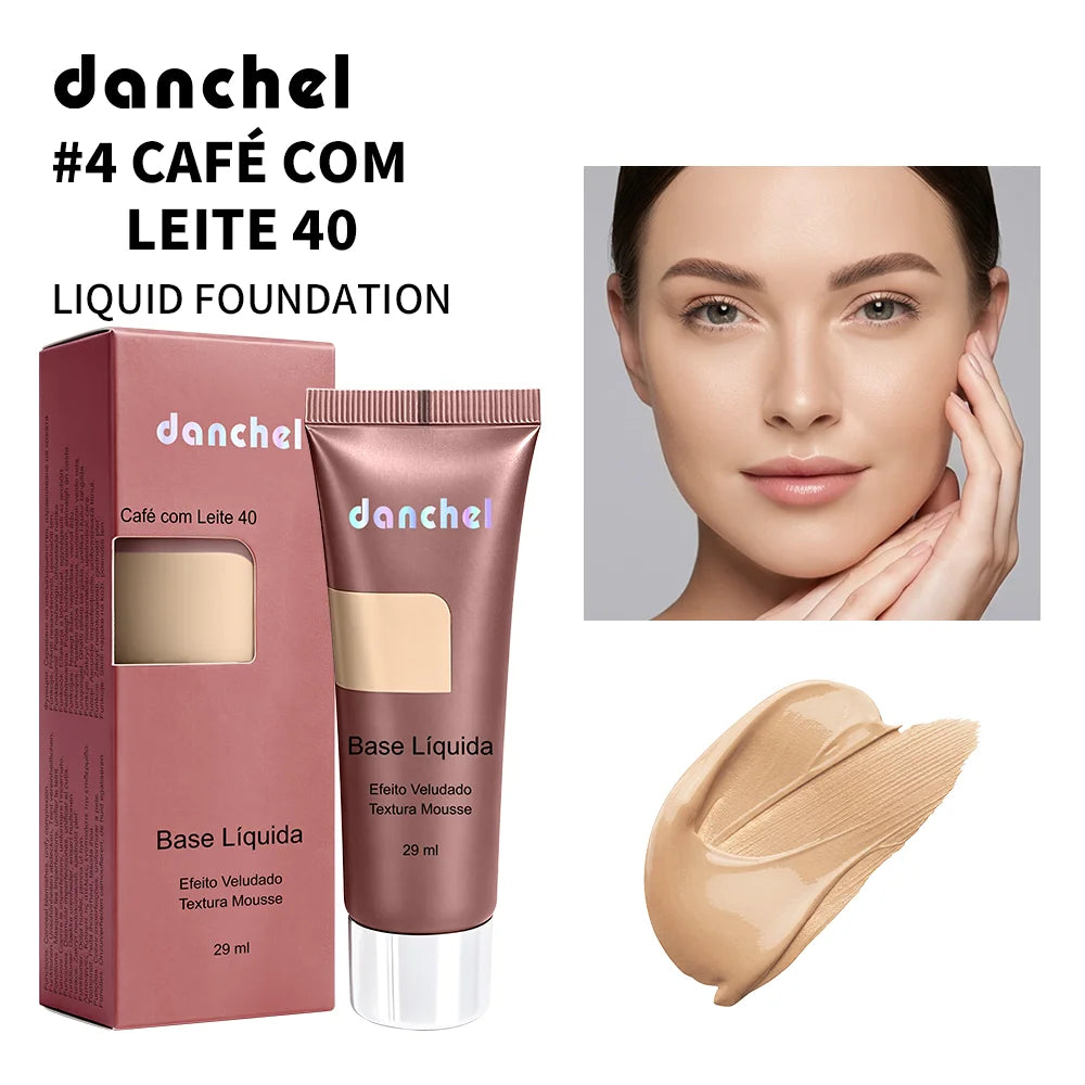 Velvet Matte Liquid Foundation for Flawless Coverage