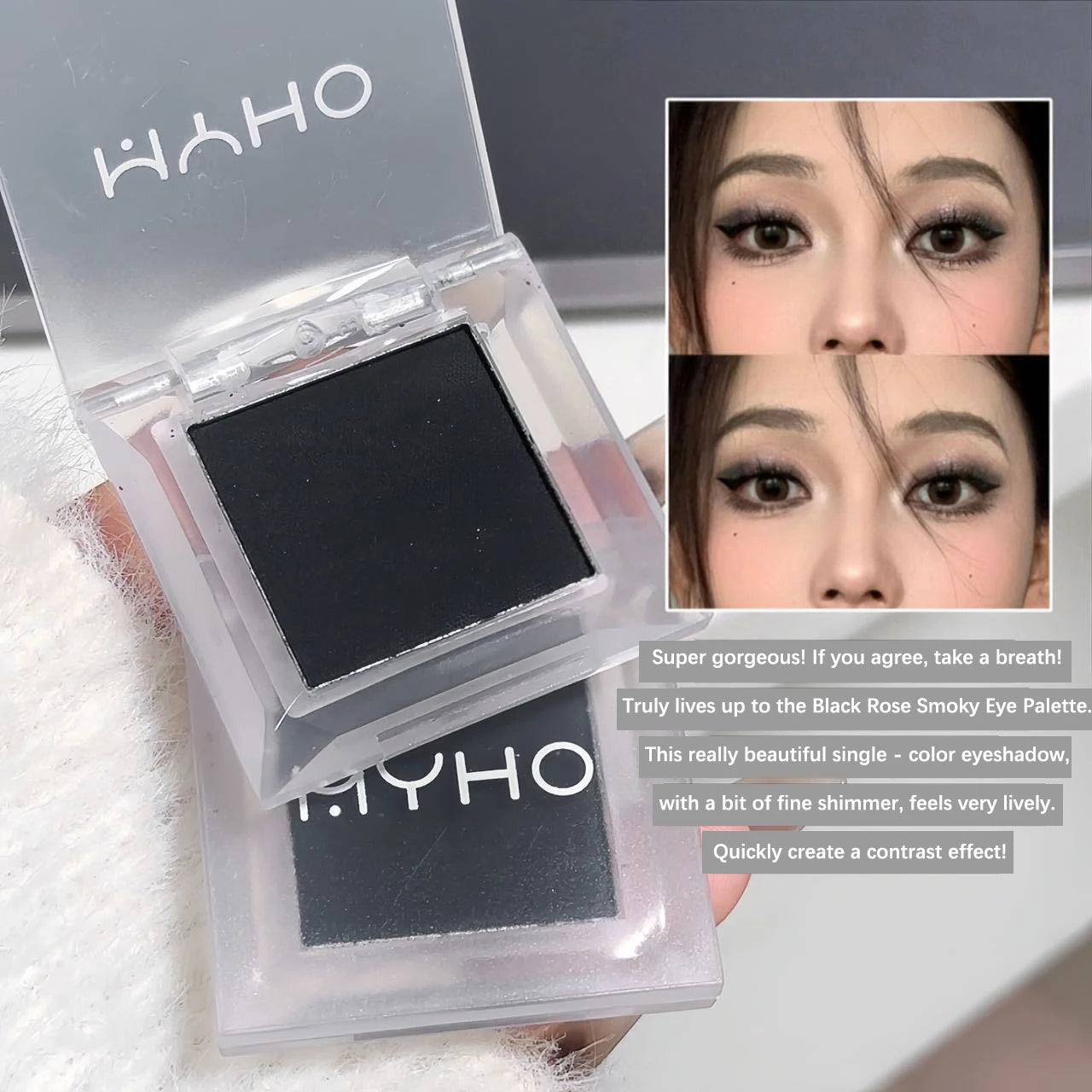 Matte Single Color Eyeshadow for Face Contouring and Highlighting - 2
