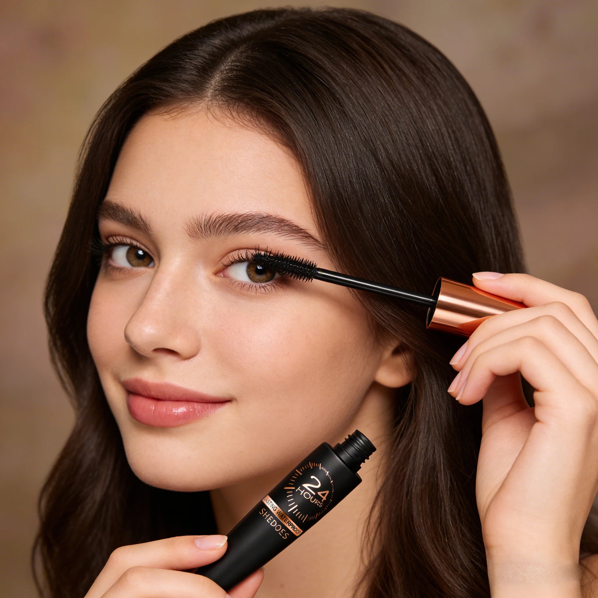 Waterproof Smudge-Proof Volumizing Mascara - 2