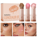 3-Piece Face Contouring and Highlighting Makeup Set