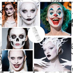 Pure White Liquid Foundation for Cosplay and Stage Makeup