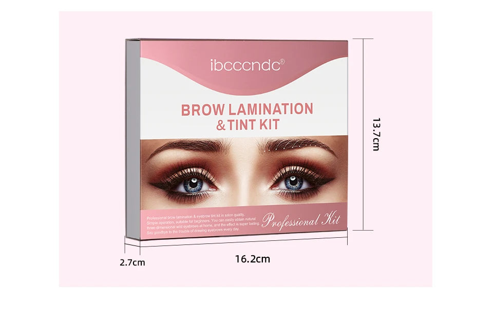 Professional Brow Lamination and Tinting Kit for Perfect Brows