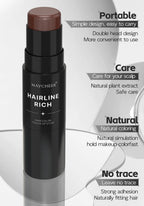 Waterproof Hairline Root Touch-Up Stick for Gray Coverage