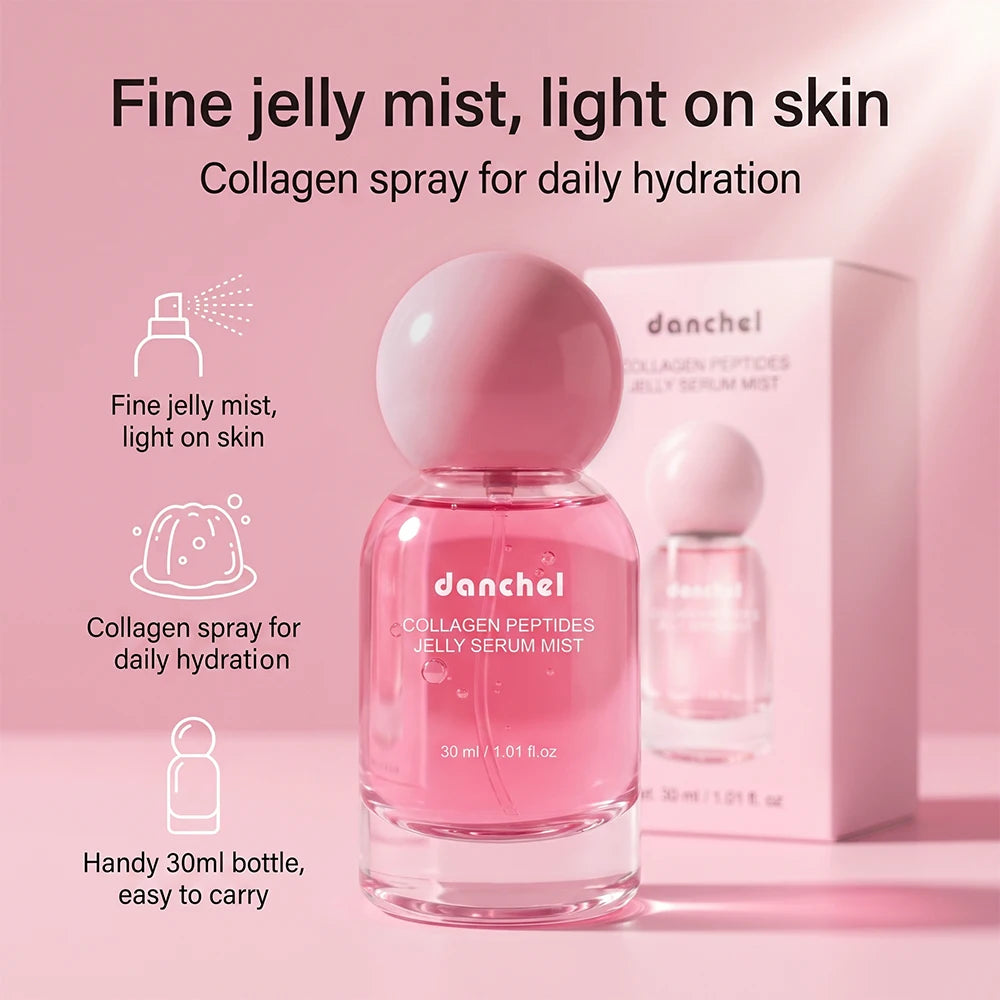 Collagen Peptide Jelly Serum Mist for Deep Hydration and Glow