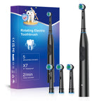 Rechargeable Rotating Electric Toothbrush with 5 Cleaning Modes
