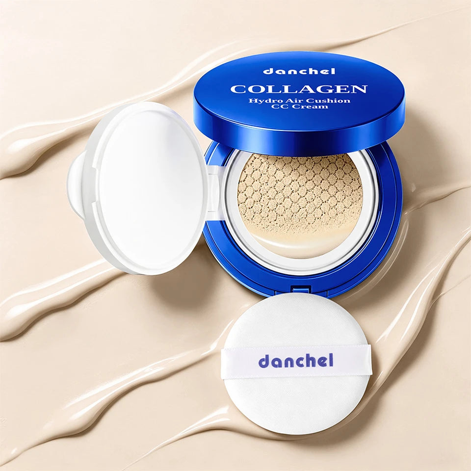Collagen Hydrating Air Cushion CC Cream for Flawless Dewy Skin