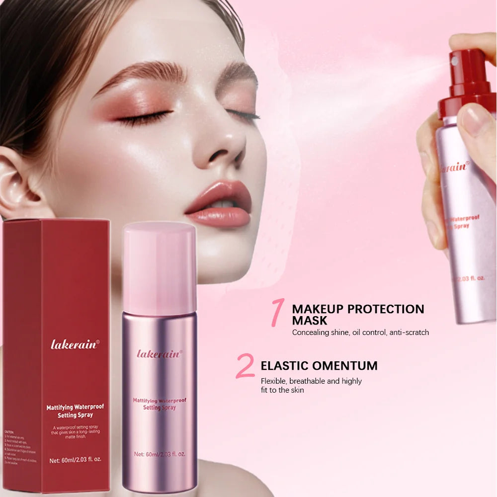 4-Piece Long-Lasting Waterproof Makeup Base and Setting Set