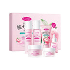 Hydrating Peach Extract 6-Piece Facial Skincare Set