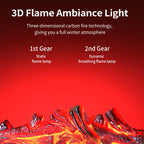 Portable Electric Space Heater with Rapid Ceramic Heating