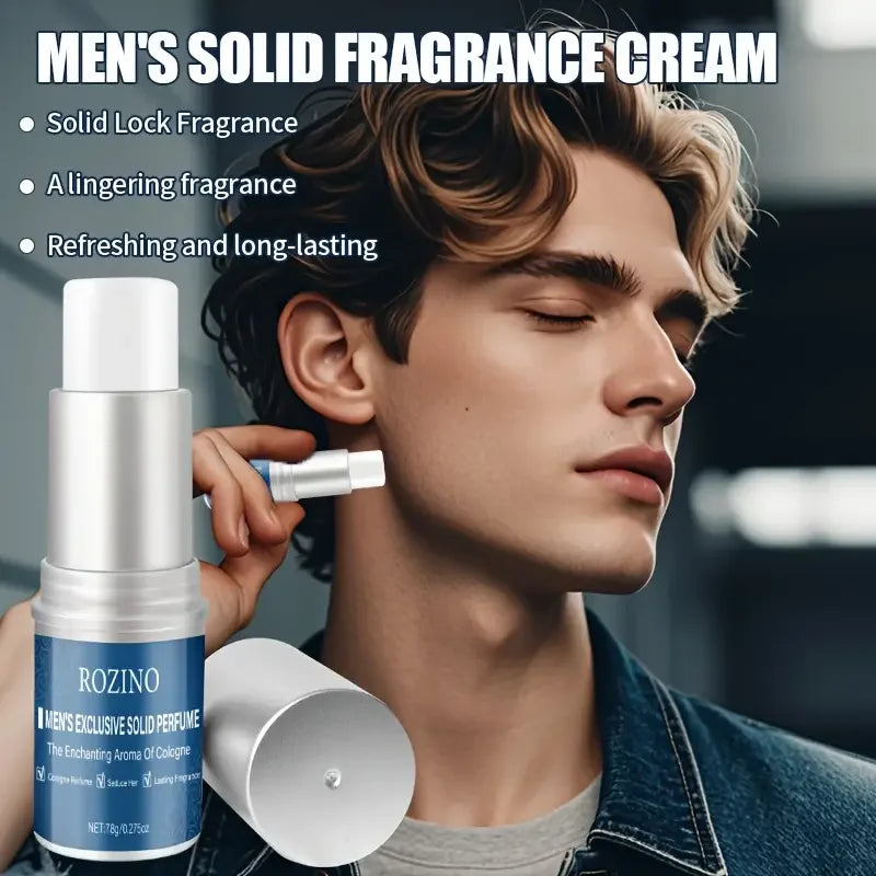 Long-Lasting Solid Cologne Balm for Men - 1