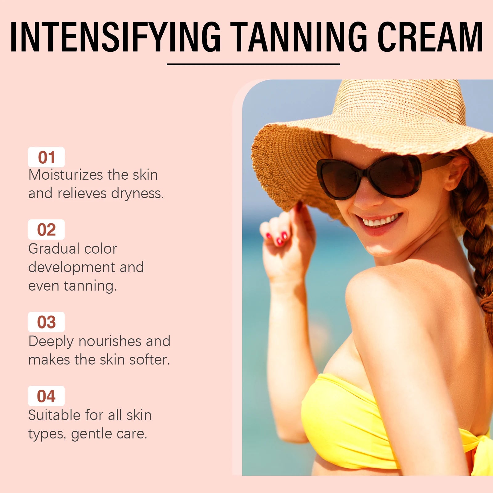 Intensifying Skin Tanning Accelerator Cream - 4