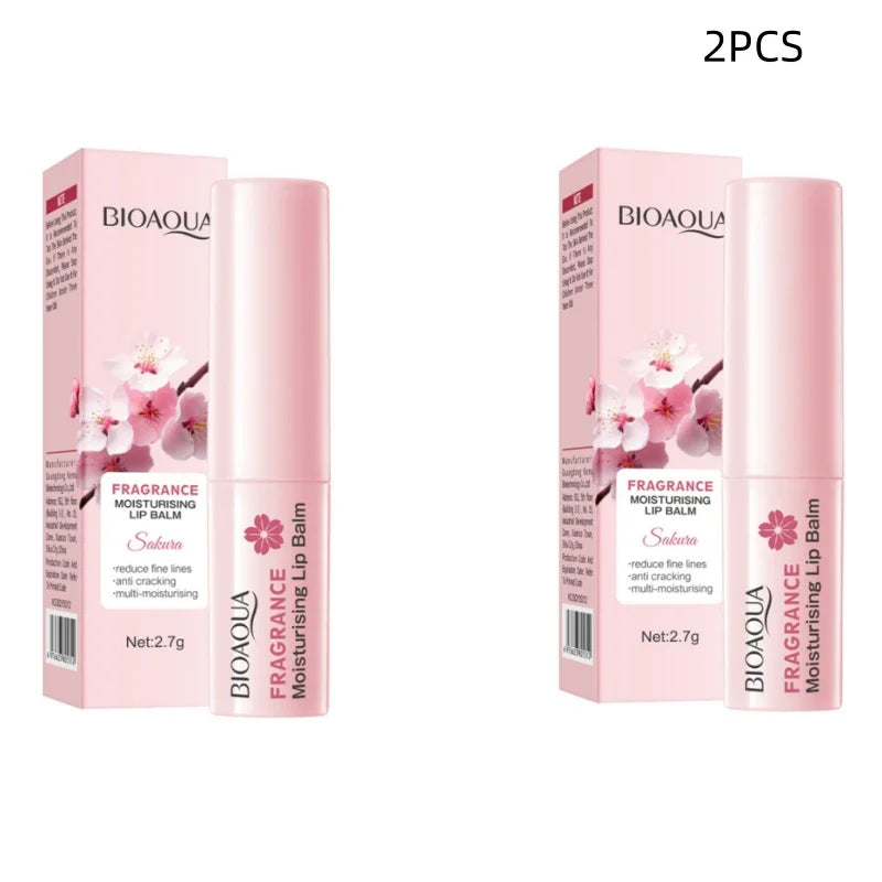 Sakura Moisturizing Lip Balm for Dry and Chapped Lips