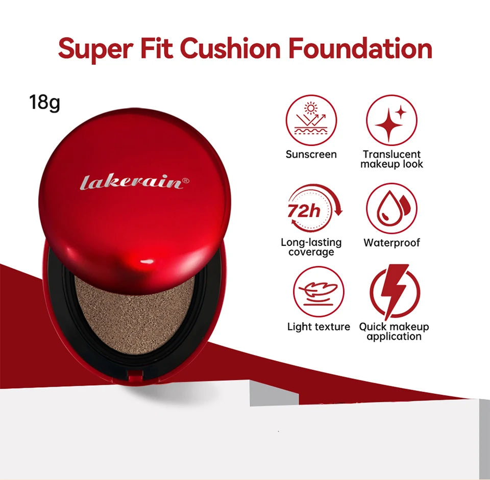 Long-Lasting Waterproof Cushion Foundation Refill