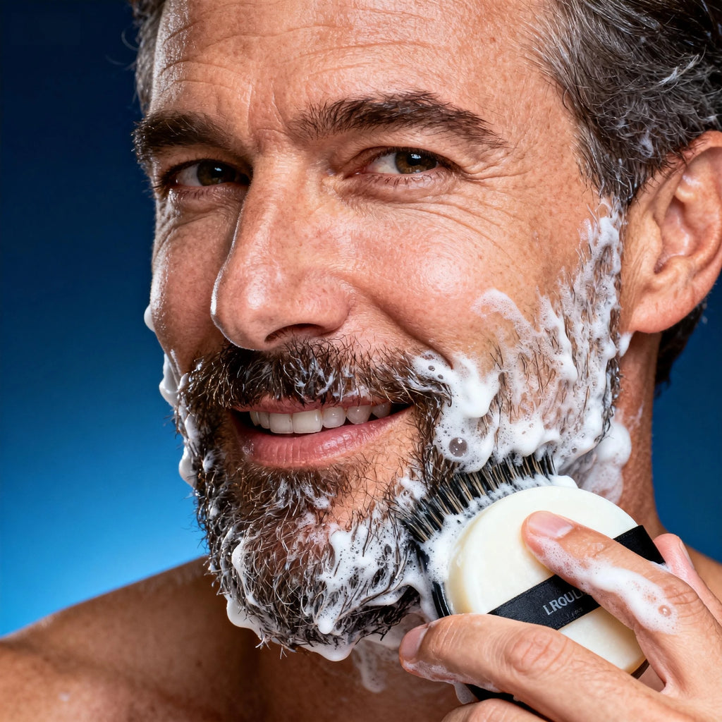 Refreshing Men's Shaving Soap for Smooth Beard Grooming