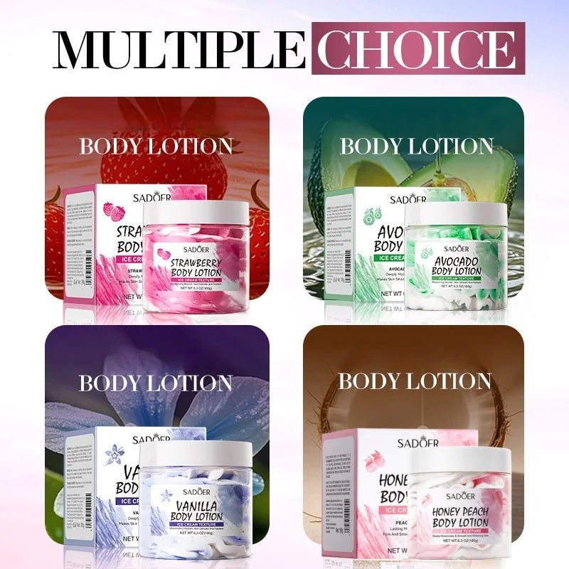 Hydrating Ice Cream Body Lotion for Smooth Skin - 1