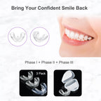 3-Stage Teeth Alignment Orthodontic Mouthpiece for Adults