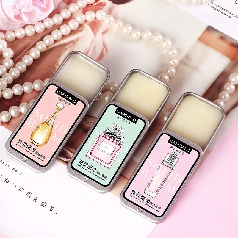 Long-Lasting Portable Solid Perfume Balm for Women - 5