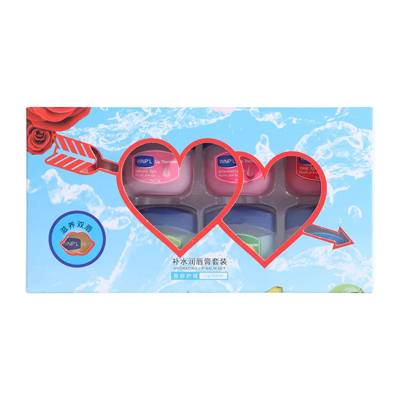 Hydrating Lip Balm Set for Dry Lips