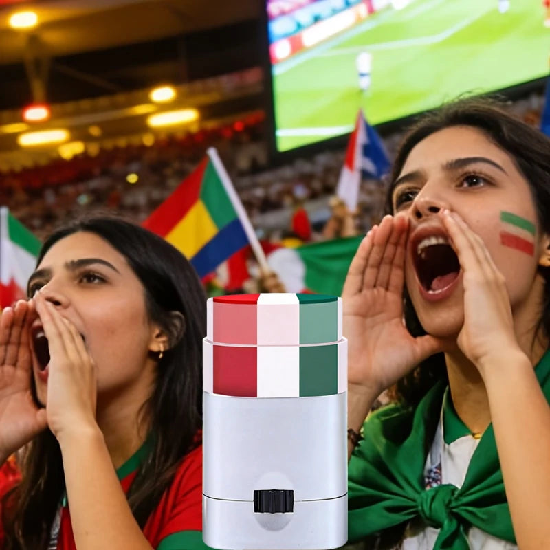 Country Flag Face Paint Stick for Sports Fans