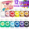 Pearl Mica Powder Pigment Set for Crafts and Resin Art