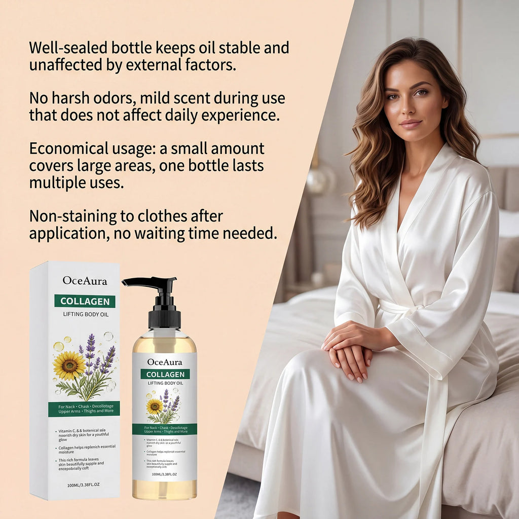 Collagen Nourishing Body Oil for Smooth Hydrated Skin