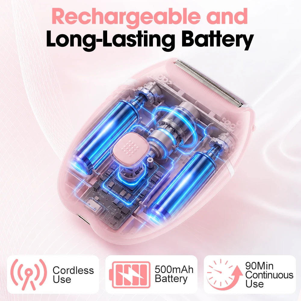 Electric Rechargeable Hair Remover for Women