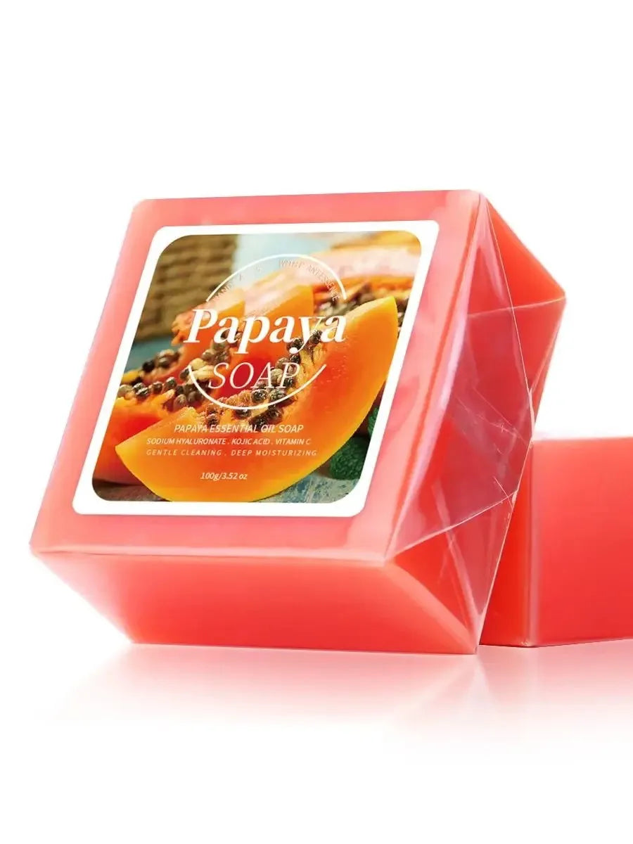 Papaya Extract Whitening and Deep Cleansing Soap Bar
