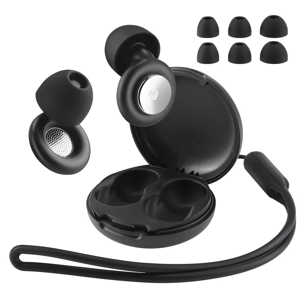 Reusable Noise-Canceling Silicone Sleep Earplugs