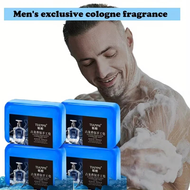 3-in-1 Men’s Cologne Moisturizing Cleansing Bar