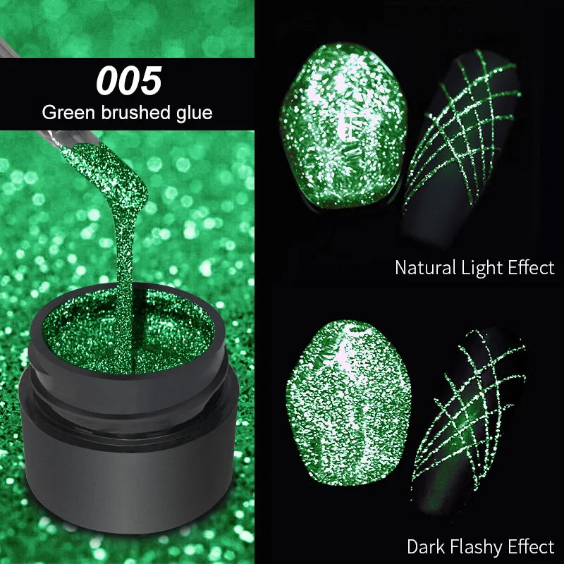 Reflective Spider Gel for Nail Art Design