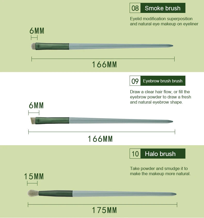 13-Piece Professional Soft Makeup Brush Set