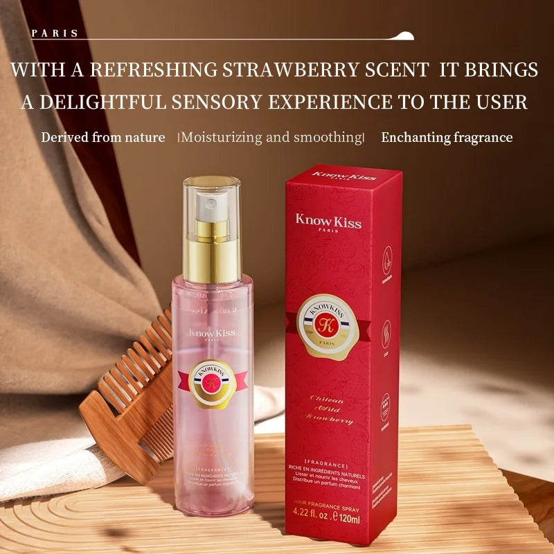 Wild Strawberry Smoothing Hair Fragrance Spray - 9