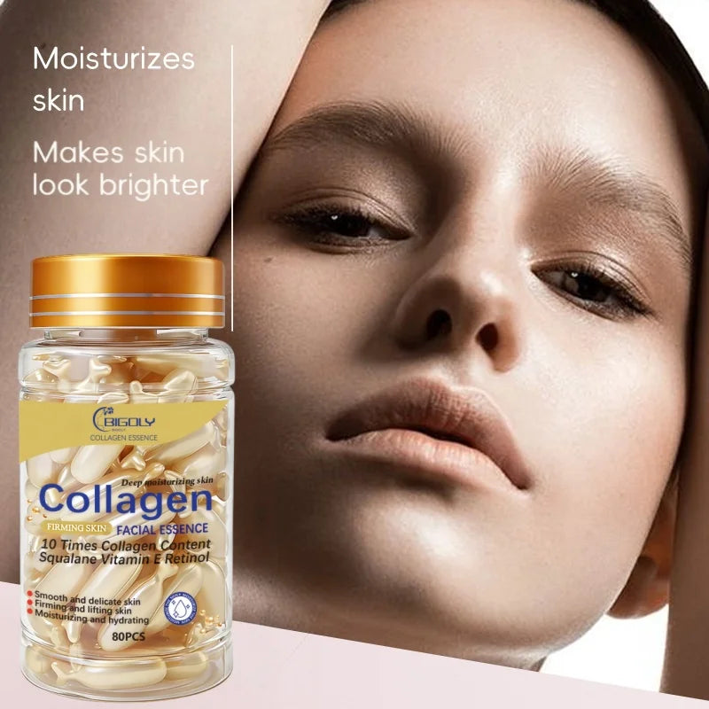 Collagen Firming Facial Essence Capsules