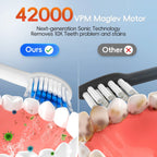 Rechargeable Sonic Electric Toothbrush with 6 Modes