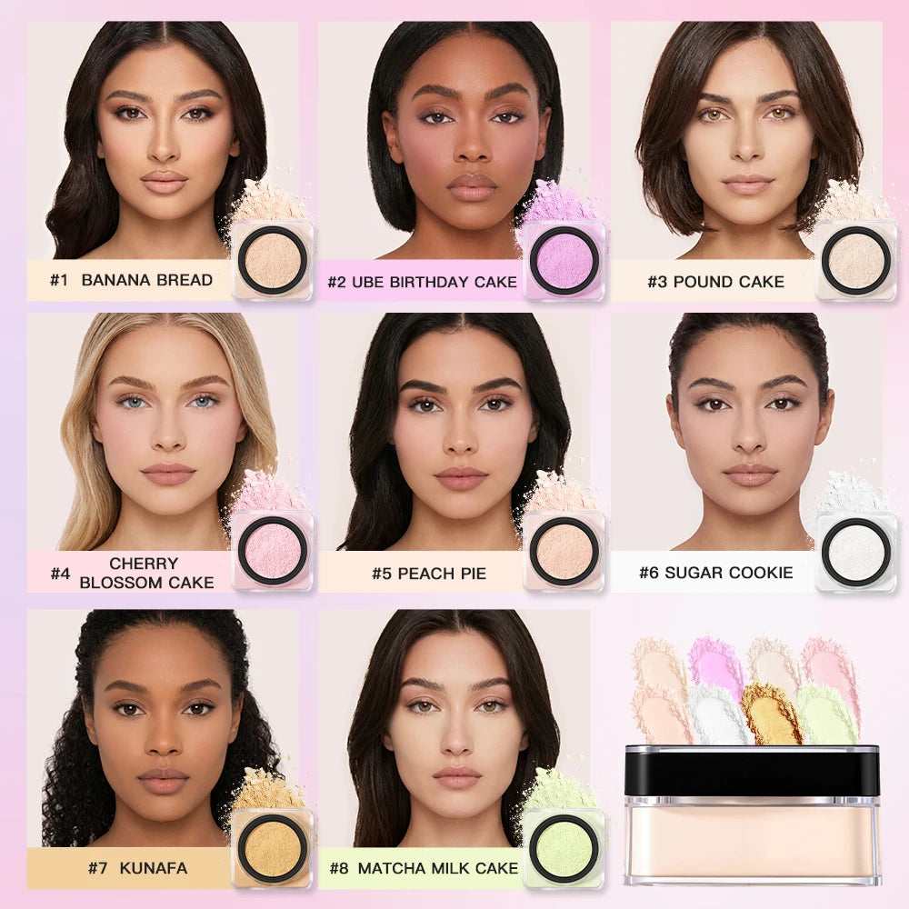 Matte Loose Setting Powder for All-Day Shine Control