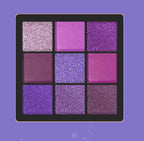 9-Color Purple Eyeshadow Palette