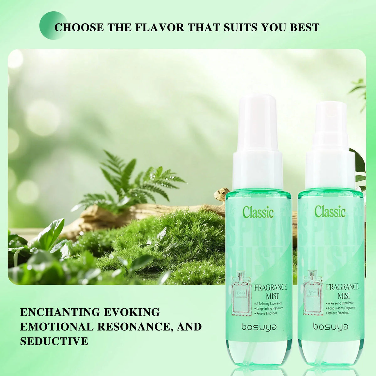 4-Piece Long-Lasting Floral Fragrance Mist Set